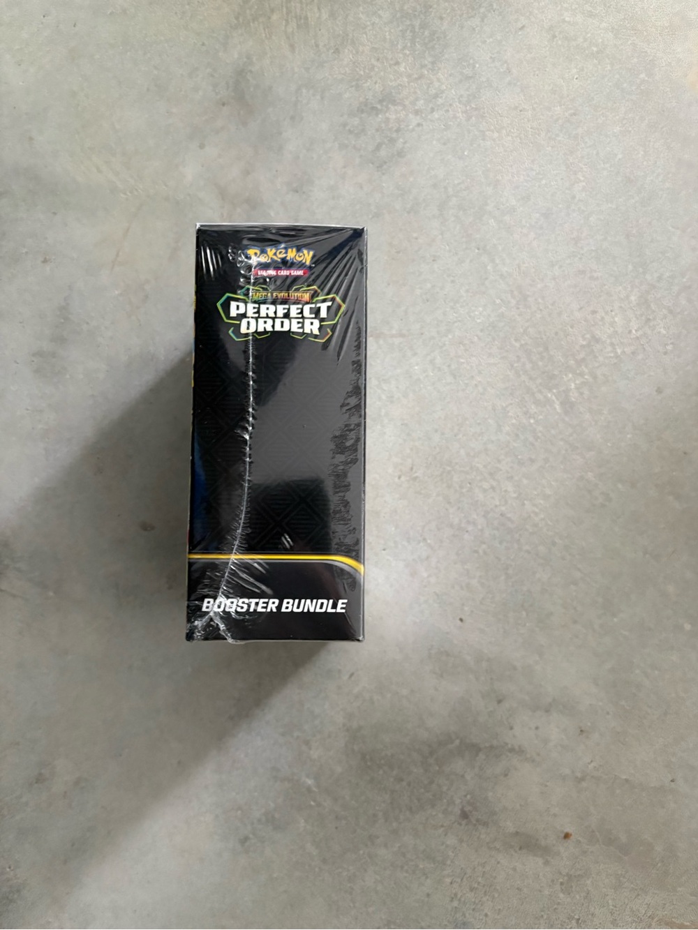 Pokémon TCG Perfect Order ETB and Booster Bundle - Black